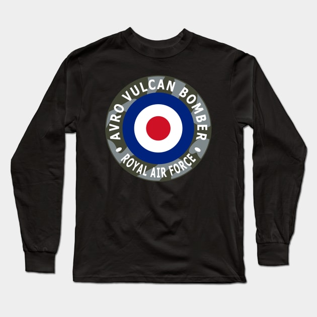 Avro Vulcan Bomber Long Sleeve T-Shirt by Lyvershop